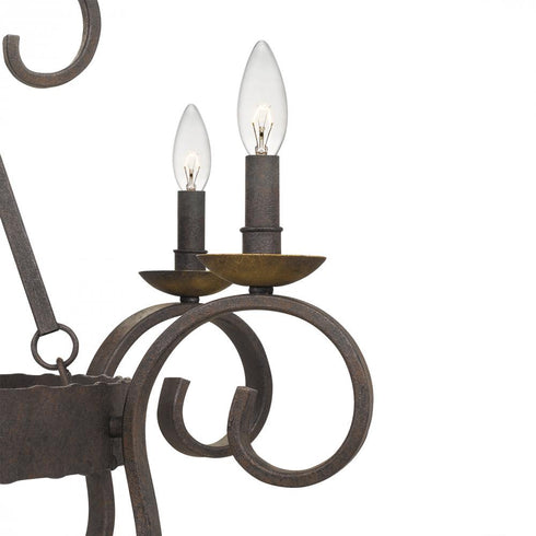 Quoizel 18 Light Noble Chandelier Model: NBE5018RK