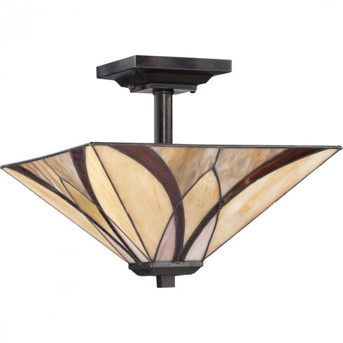 Quoizel 2 Light Asheville Semi Flush Mount Model: TFAS1714VA