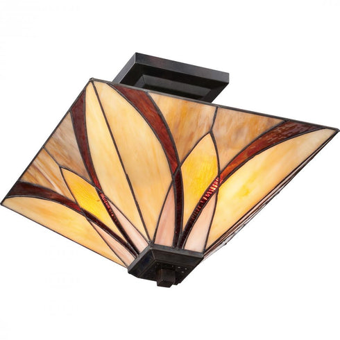 Quoizel 2 Light Asheville Semi Flush Mount Model: TFAS1714VA