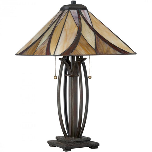 Quoizel 2 Light Asheville Table Lamp Model: TF1180TVA
