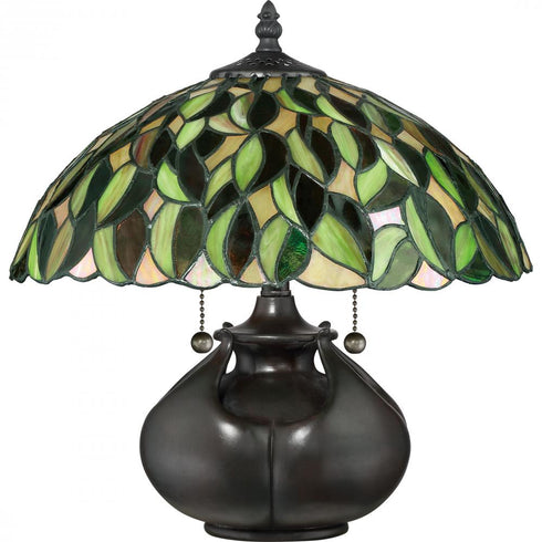 Quoizel 2 Light Greenwood Table Lamp Model: TF3181T
