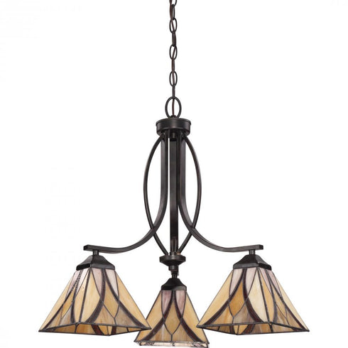 Quoizel 3 Light Asheville Chandelier Model: TFAS5003VA