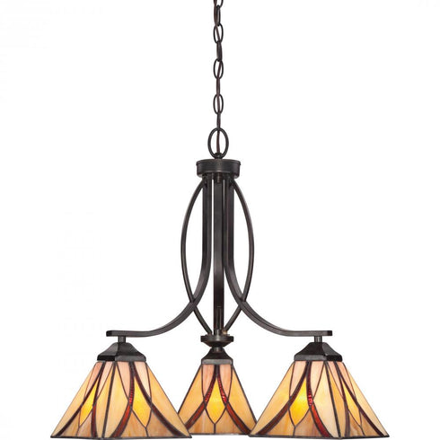 Quoizel 3 Light Asheville Chandelier Model: TFAS5003VA