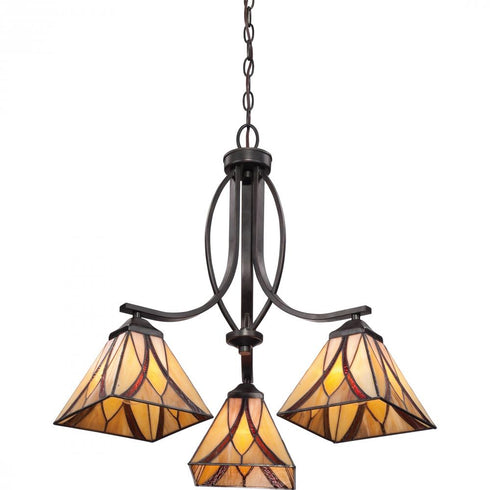 Quoizel 3 Light Asheville Chandelier Model: TFAS5003VA