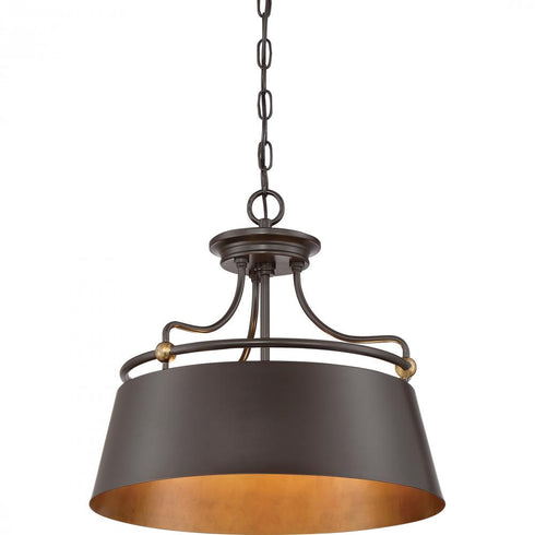 Quoizel 3 Light Fairview Pendant Model: FV2818WT