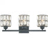 Quoizel 3 Light Gibson Bath Light Model: GIB8622MBK