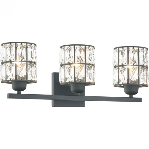 Quoizel 3 Light Gibson Bath Light Model: GIB8622MBK