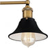 Quoizel 3 Light Trafalgar Bath Light Model: TRF8624MBK