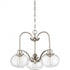 Quoizel 3 Light Trilogy Chandelier Model: TRG5103BN