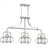 Quoizel 3 Light Trilogy Island Chandelier Model: TRG338BN