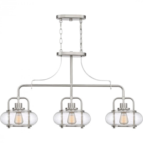 Quoizel 3 Light Trilogy Island Chandelier Model: TRG338BN