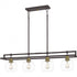 Quoizel 4 Light Dobbs Island Chandelier Model: DBS440OZ