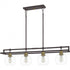 Quoizel 4 Light Dobbs Island Chandelier Model: DBS440OZ