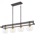 Quoizel 4 Light Dobbs Island Chandelier Model: DBS440OZ