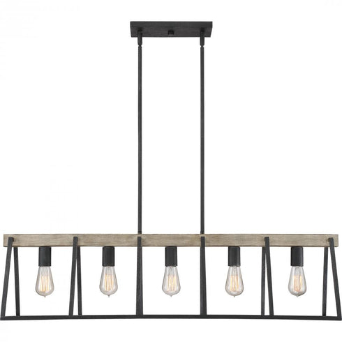 Quoizel 5 Light Brockton Island Chandelier Model: BRT542GK