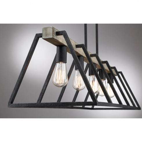 Quoizel 5 Light Brockton Island Chandelier Model: BRT542GK