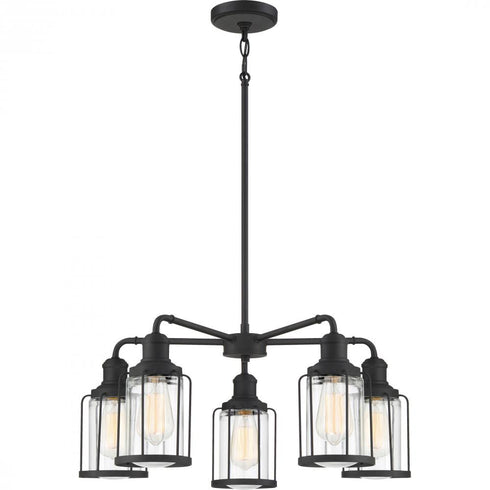 Quoizel 5 Light Ludlow Chandelier Model: LUD5026EK