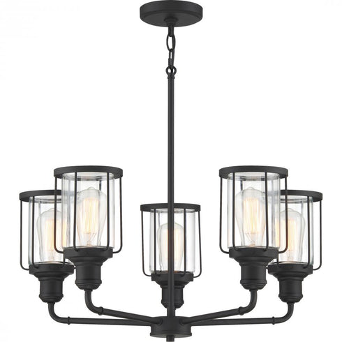 Quoizel 5 Light Ludlow Chandelier Model: LUD5026EK