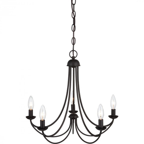 Quoizel 5 Light Mirren Chandelier Model: MRN5005IB