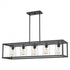 Quoizel 5 Light New Harbor Island Chandelier Model: NHR3538OZ