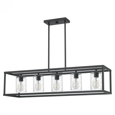 Quoizel 5 Light New Harbor Island Chandelier Model: NHR3538OZ