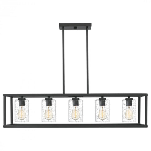 Quoizel 5 Light New Harbor Island Chandelier Model: NHR3538OZ