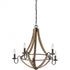 Quoizel 5 Light Shire Chandelier Model: SHR5005RK