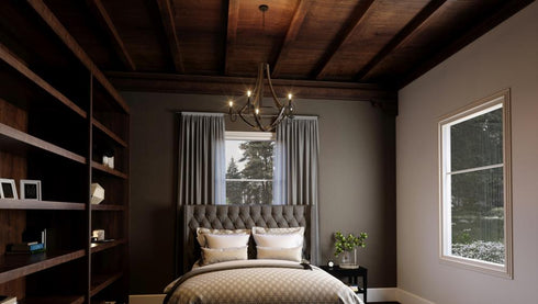 Quoizel 5 Light Shire Chandelier Model: SHR5005RK