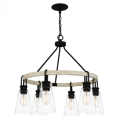 Quoizel 6 Light Kingsbridge Chandelier Model: KGB5029EK