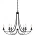 Quoizel 6 Light Mirren Chandelier Model: MRN5006IB