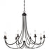 Quoizel 8 Light Mirren Chandelier Model: MRN5008IB