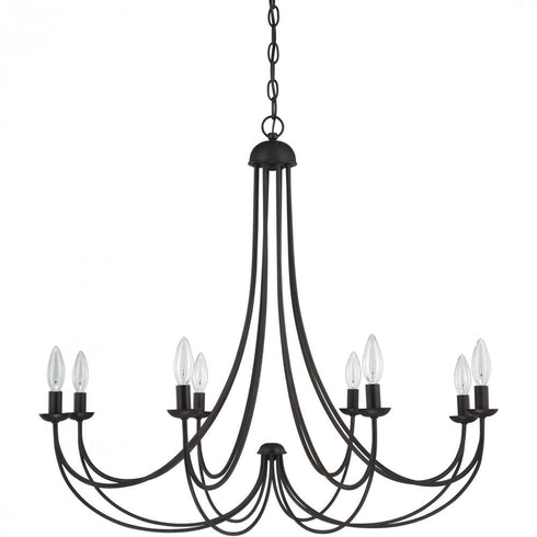 Quoizel 8 Light Mirren Chandelier Model: MRN5008IB