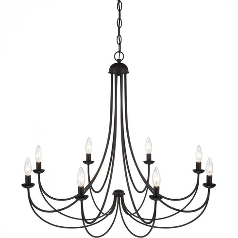 Quoizel 8 Light Mirren Chandelier Model: MRN5008IB