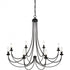 Quoizel 8 Light Mirren Chandelier Model: MRN5008IB