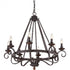 Quoizel 8 Light Noble Chandelier Model: NBE5008RK