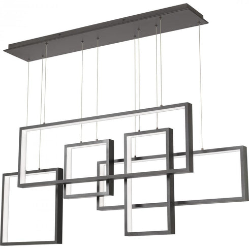 Quoizel Canvas Island Chandelier Model: PCCV157WT