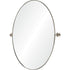 Renwil Azalea Oval Mirror With A Polished Nickel Model: MT2353