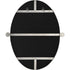 Renwil Azalea Oval Mirror With A Polished Nickel Model: MT2353