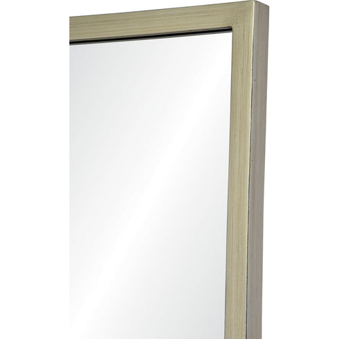 Renwil Ingrave Rectangle Mirror With A Sliver Leaf Model: MT2208