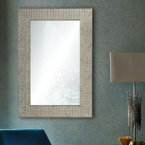 Renwil Leda Rectangle Mirror With A Antique Silver Model: MT2404