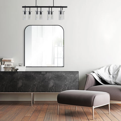 Renwil Luka Irregular Mirror With A Matte Black Model: MT2382