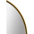 Renwil Marius Oval Mirror With A Gold Frame Model: MT2366