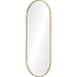 Renwil Marius Oval Mirror With A Gold Frame Model: MT2366