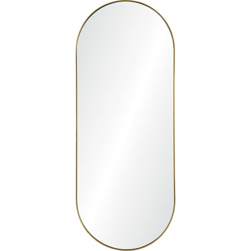 Renwil Marius Oval Mirror With A Gold Frame Model: MT2366