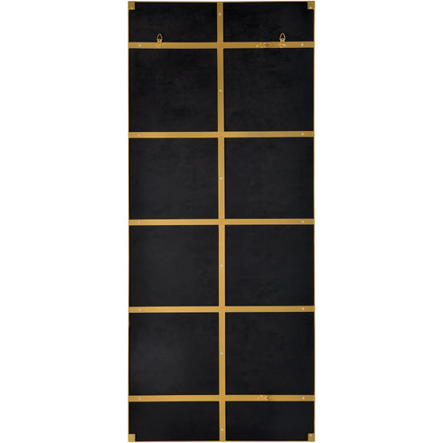Renwil Northern Rectangle Mirror With A Painted Model: MT2358