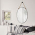 Renwil Parbuckle Oval Mirror With A Matte Black Model: MT2365