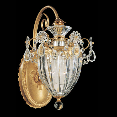 Schonbek Bagatelle 1 Light Crystal Wall Sconce Model Number: 1240-48