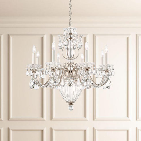 Schonbek Bagatelle 11 Light Crystal Chandelier Model Number: 1238N-76H