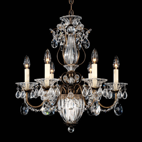 Schonbek Bagatelle 7 Light Crystal Chandelier Model Number: 1246-48