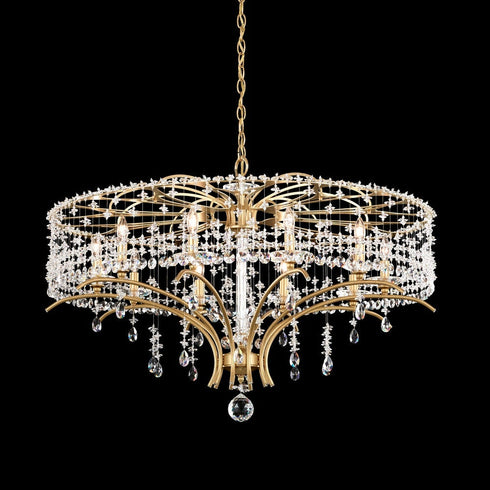 Schonbek Bella Rose 10 Light Crystal Chandelier 36 Inch Model: TC1036N-06H